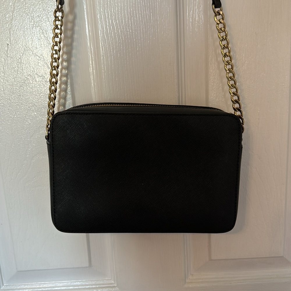MICHAEL Michael Kors Jet Set Large Saffiano Leather Crossbody Bag - Picture 8 of 11